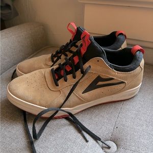 Lakai Proto Tan Suede Skate Shoes
